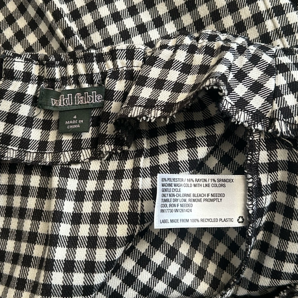Wild Fable - Gingham Mini Skirt - Picture 4 of 4